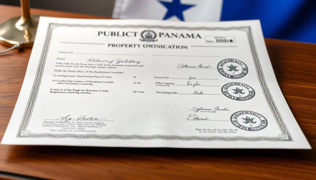 certificado de propiedad registro público panamá